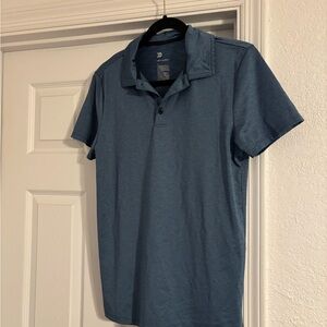Target Men's Striped Polo Shirt in Navy